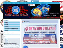 Tablet Screenshot of ortizautorepair.us